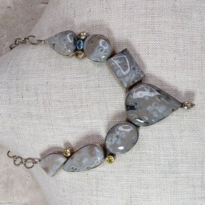 Artisan Crafted Gemstone/Sterling Silver Necklace